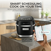 SRI CERA IQ |  Intelligent Ceramic IH Low Carb Grain Cooker