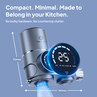 SRI FilterPro Premium Faucet Mounted Water Filters for Families