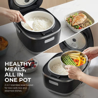 SRI CERA IQ |  Intelligent Ceramic IH Low Carb Grain Cooker