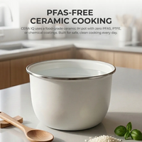 SRI CERA IQ |  Intelligent Ceramic IH Low Carb Grain Cooker