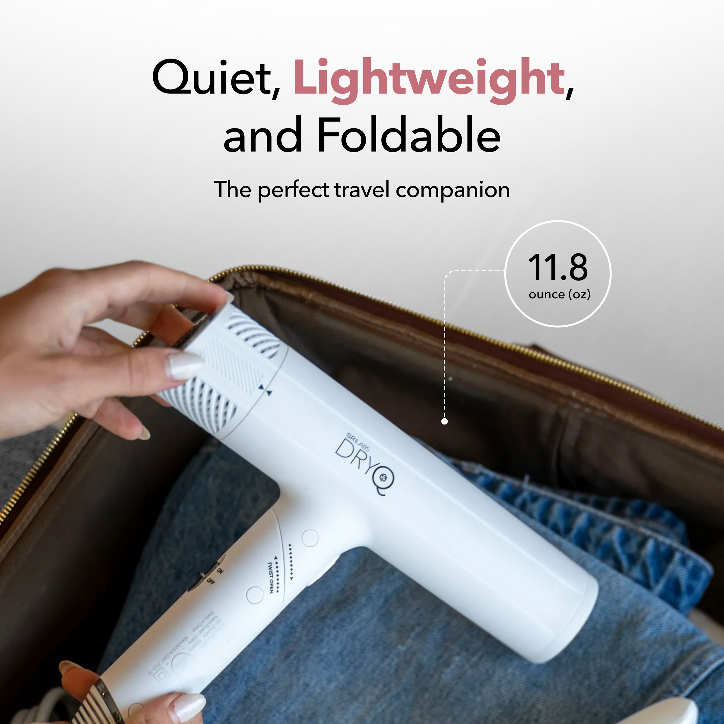 DryQ Hair Dryer White