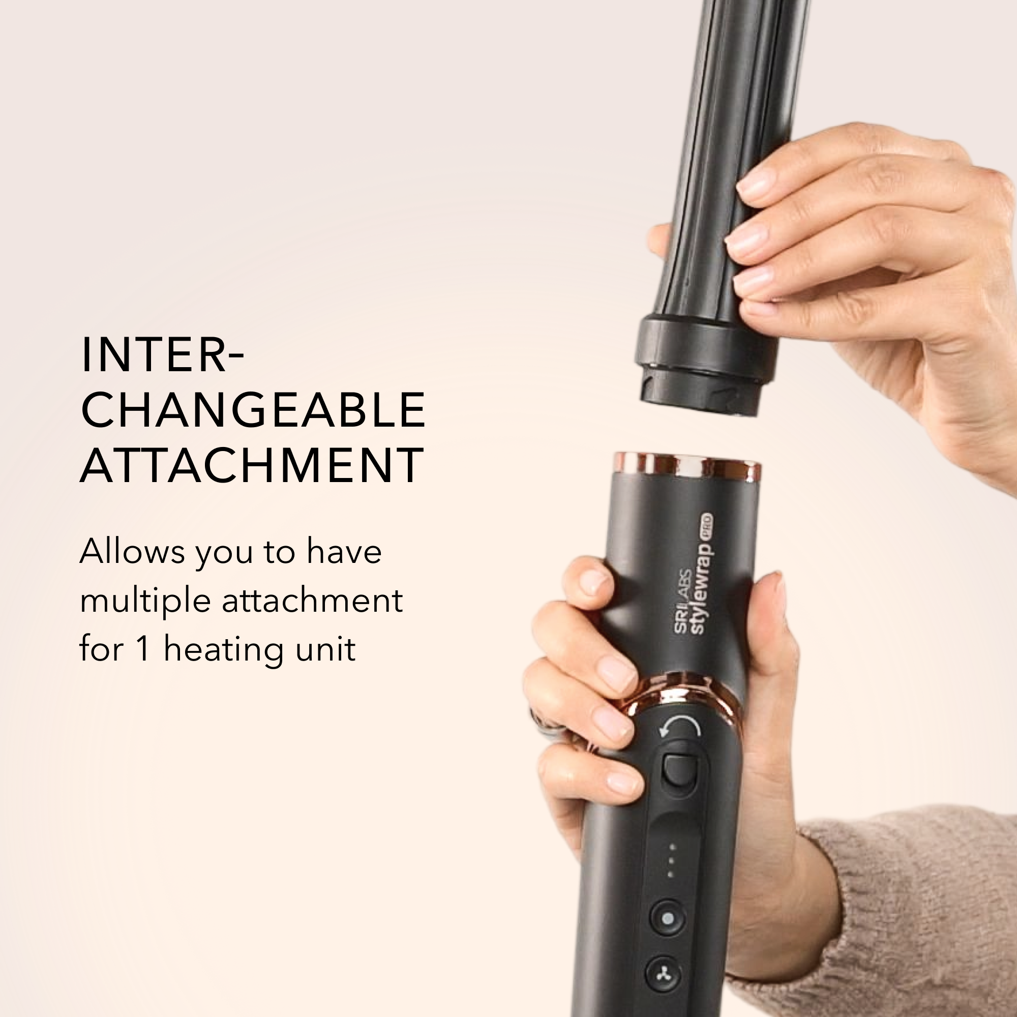 SRI StyleWrap Pro 7-in-1 Coanda Air Multi-Styler