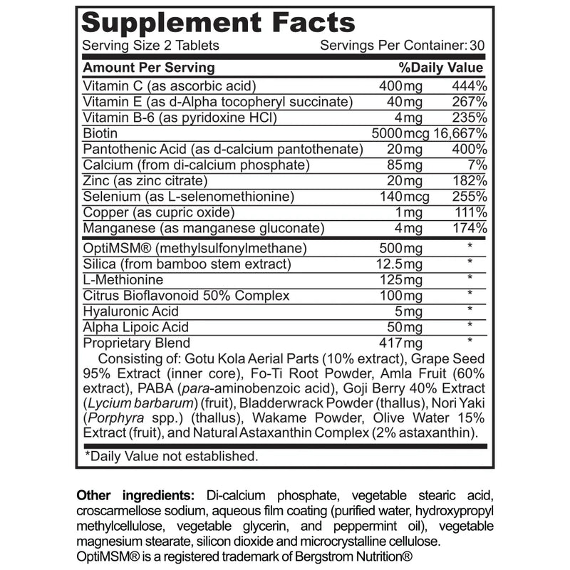 RenewGlow Hair Growth Vitamins