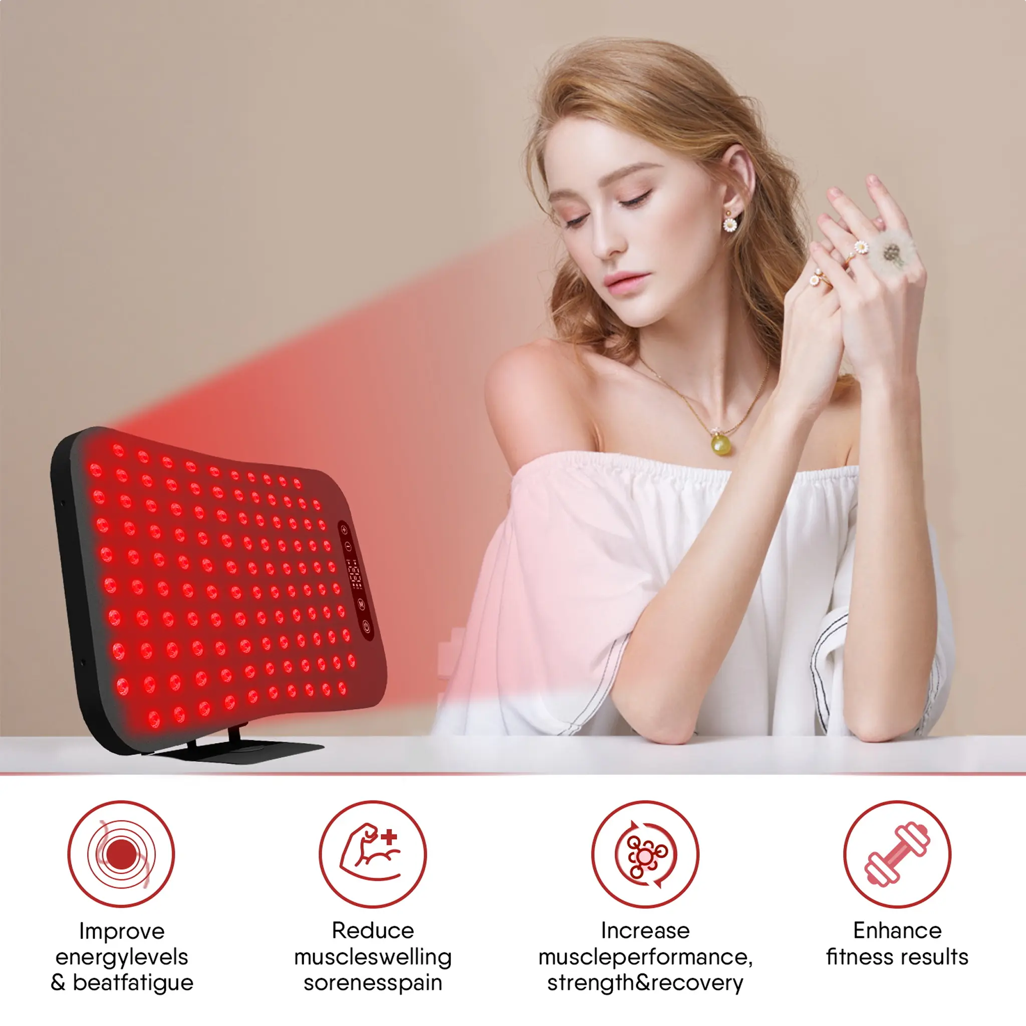 SRI Lumara Advanced Red & Near-Infrared Light Therapy Panel