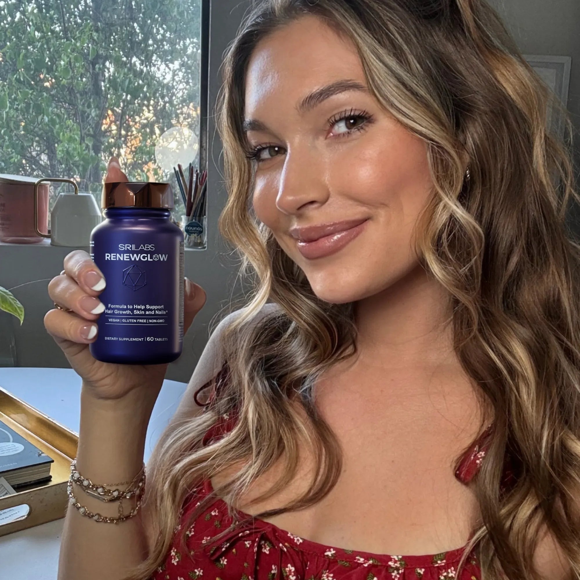 RENEWGLOW HAIR GROWTH VITAMINS