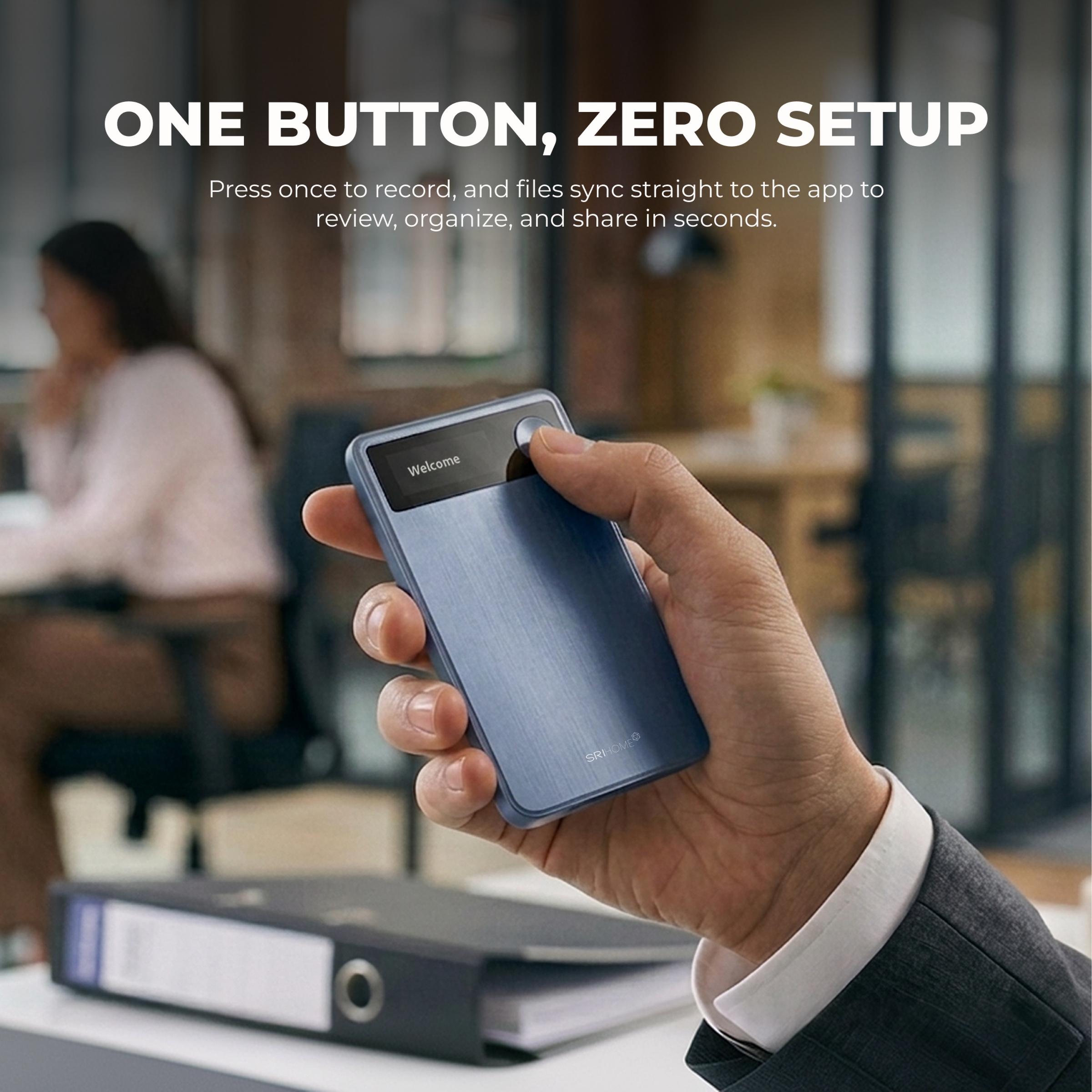 SRI HOMES AI Voice Recorder