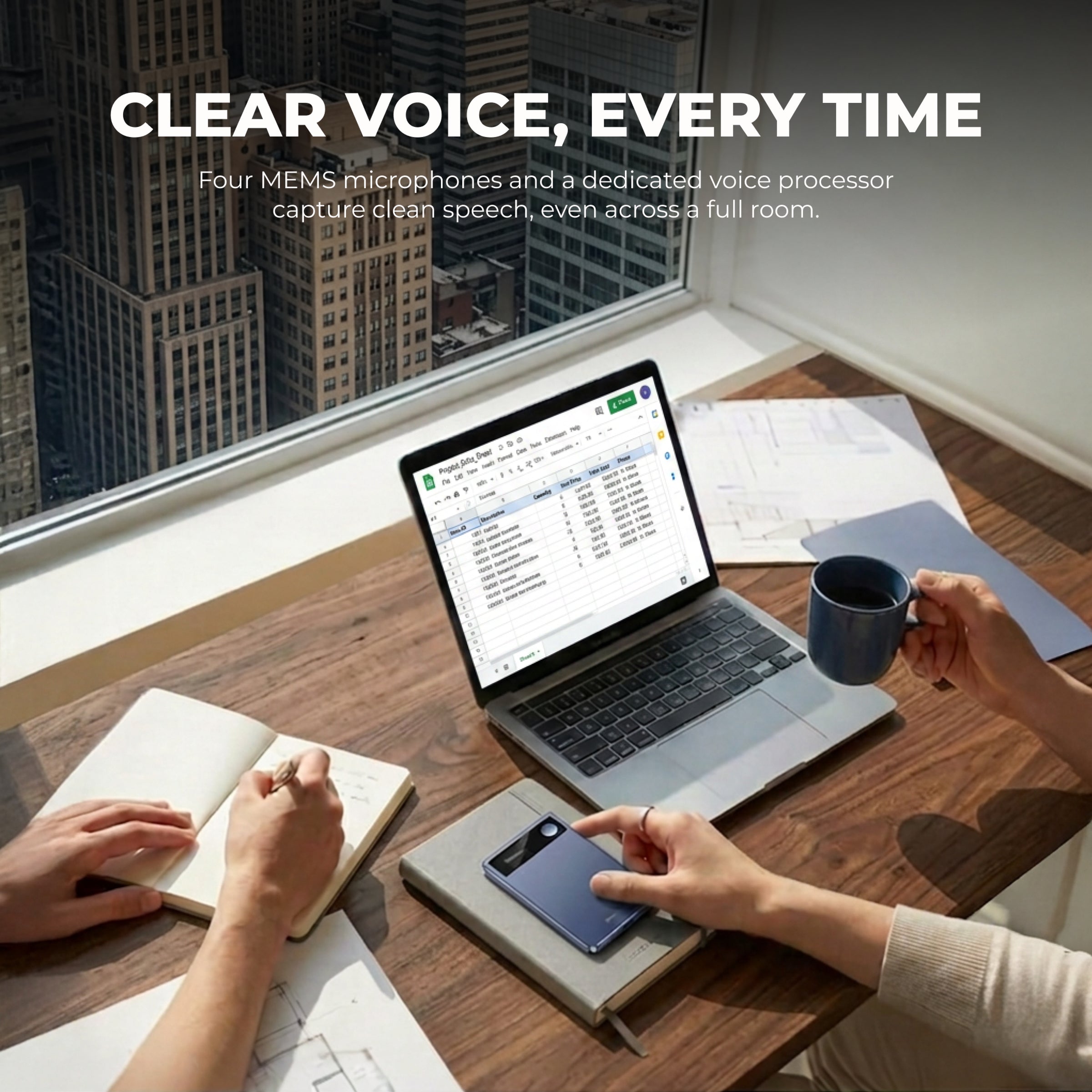 SRI HOMES AI Voice Recorder