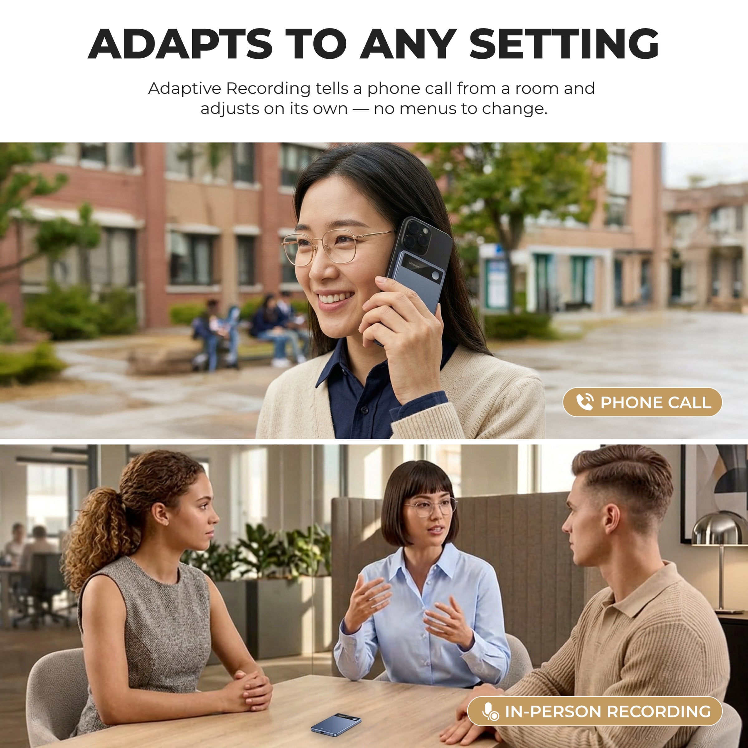 SRI HOMES AI Voice Recorder