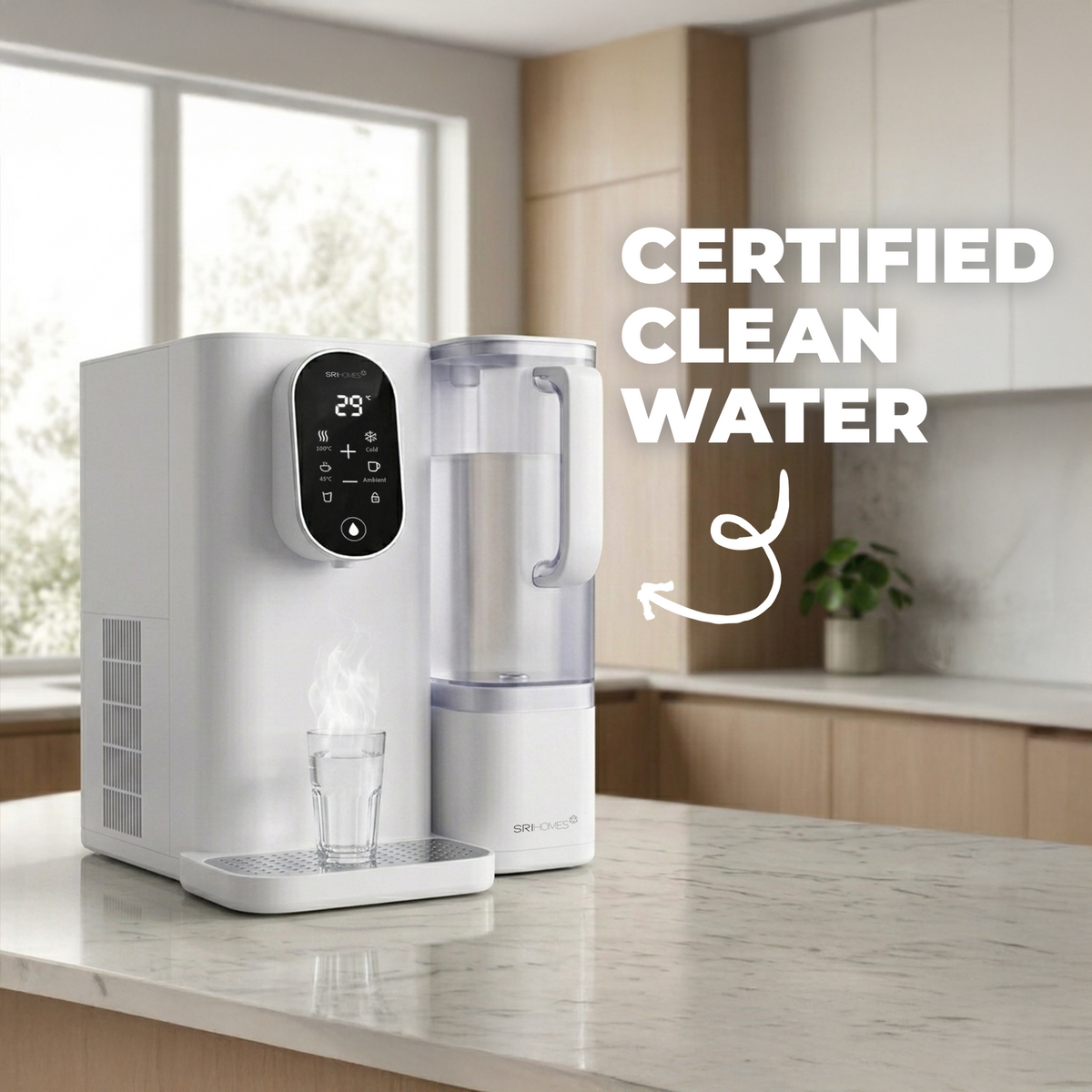SRI HOMES FilterPro Countertop RO System