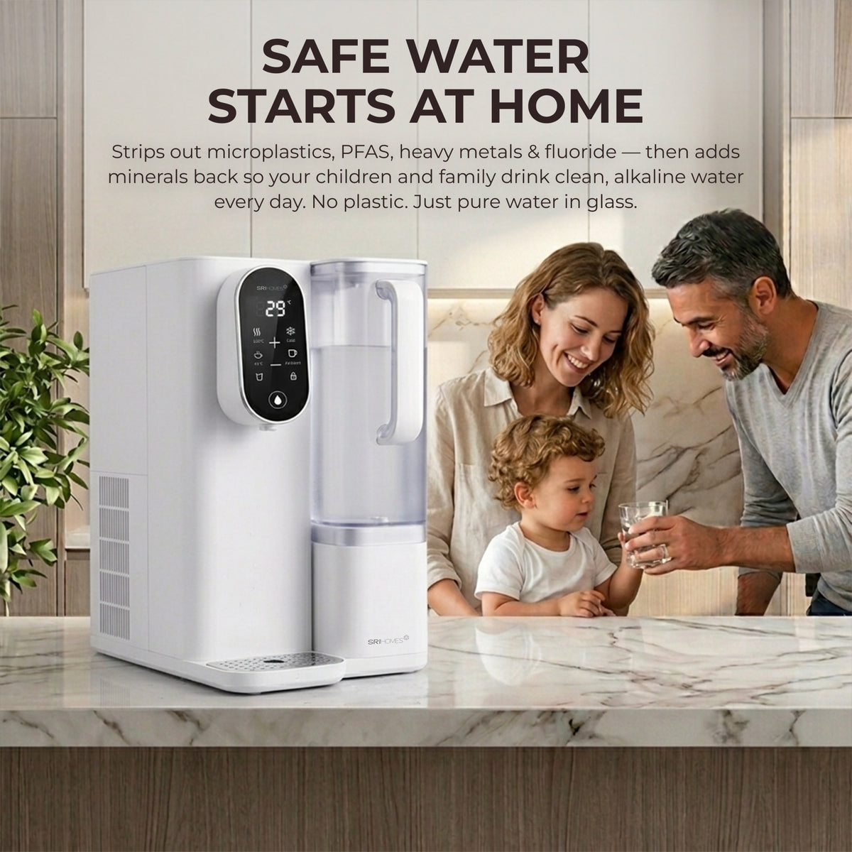 SRI HOMES FilterPro Countertop RO System