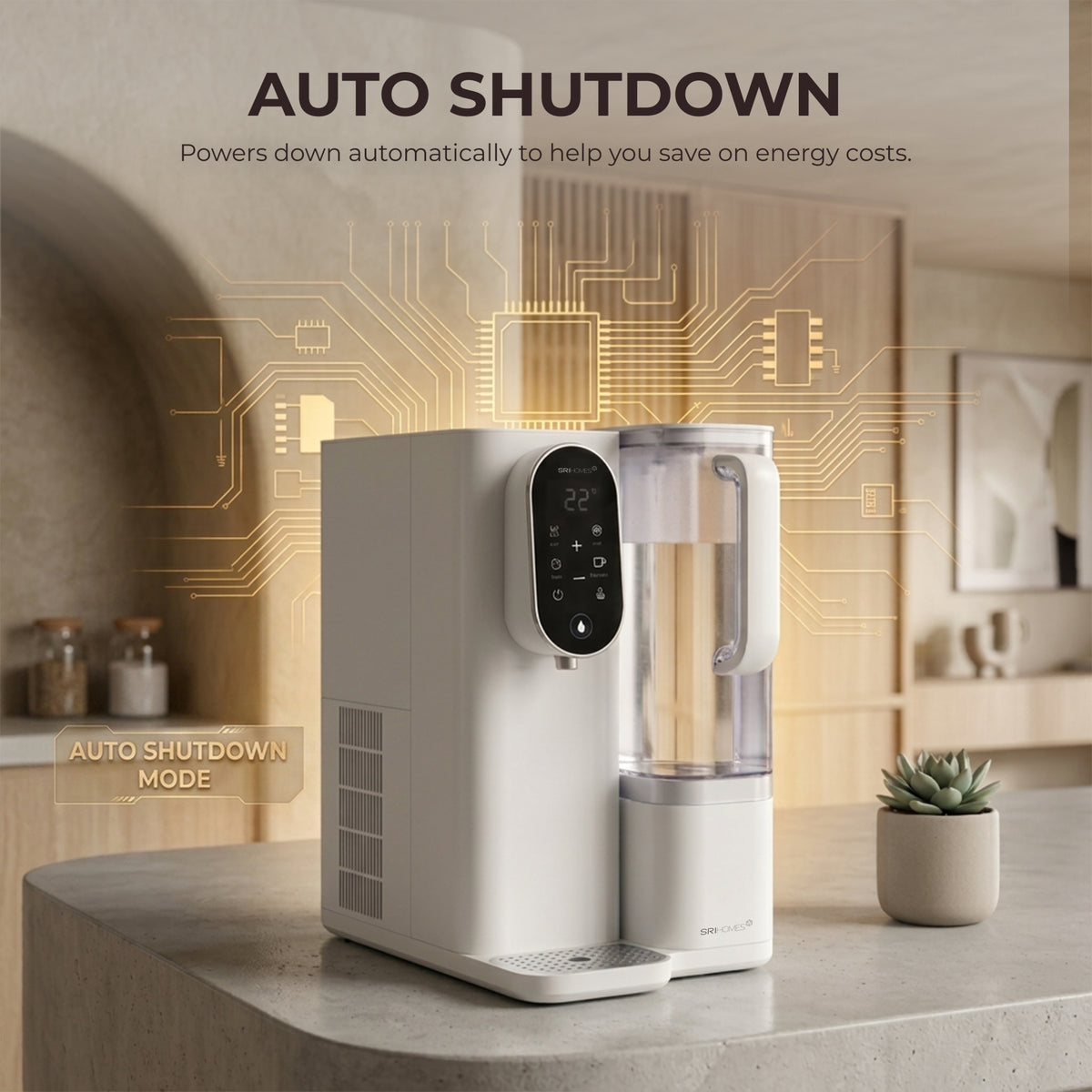 SRI HOMES FilterPro Countertop RO System