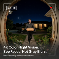 SRI Homes GuardPost Privacy Pro™ 4K Doorbell Camera