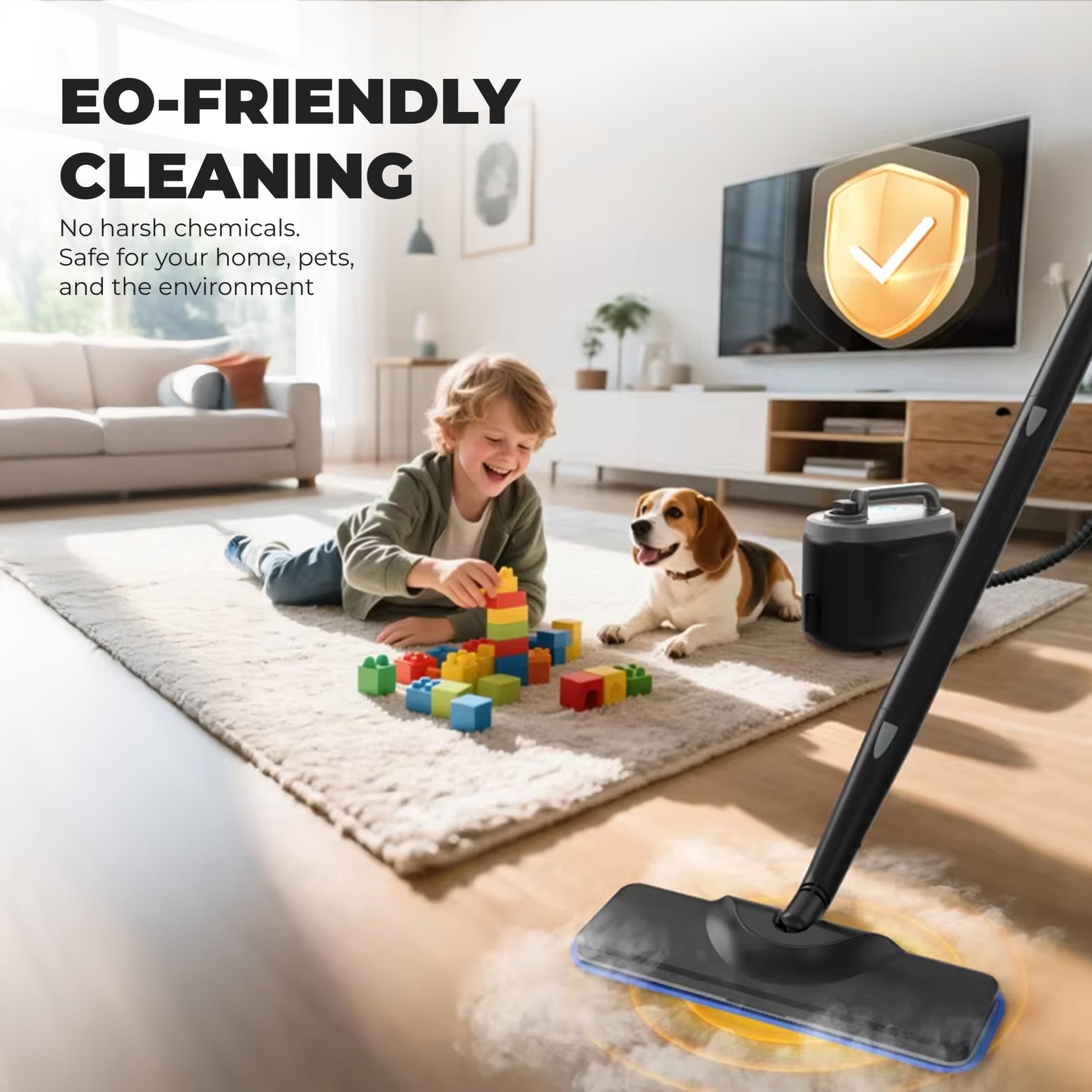 SRI Powermist Pro Handheld Steam Cleaner